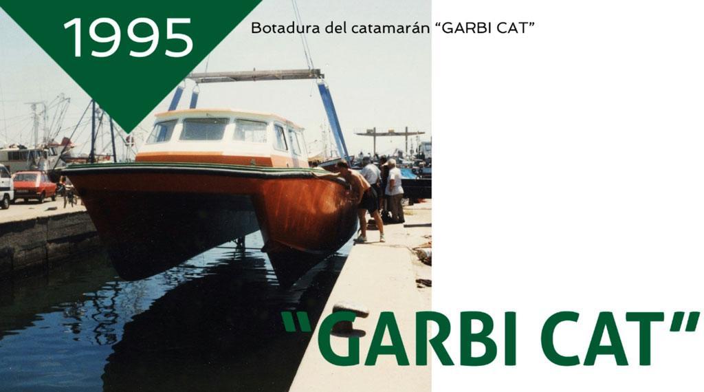 Launch of the catamaran GARBI CAT