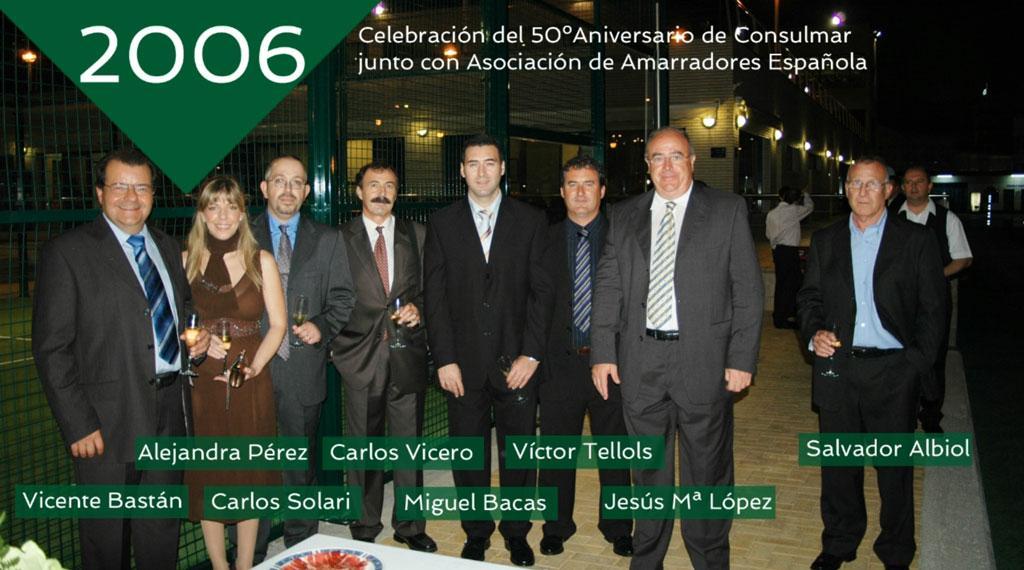 Celebrating Consulmar's 50th anniversary with the Spanish Boatmen's Association