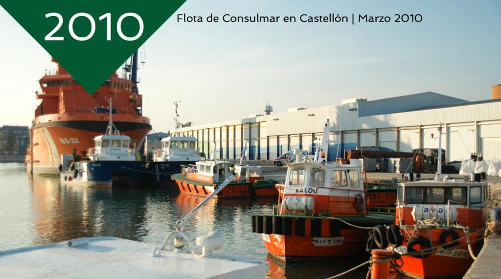 Consulmar fleet in Castellón. March 2010